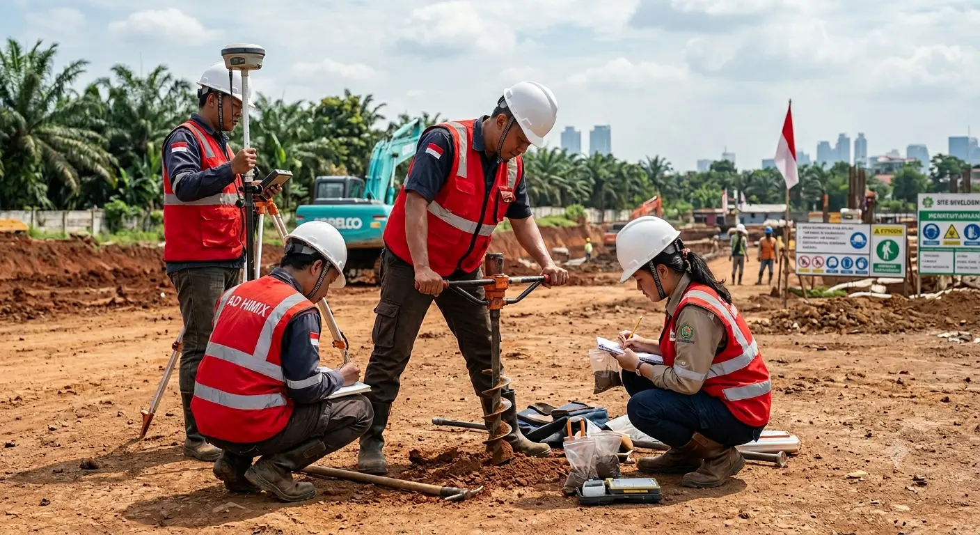 Survey Uji Tanah Adhimix